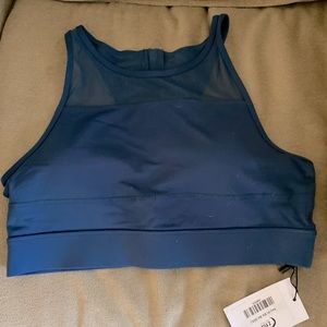 Zyia Navy All Star Bra with removable cups XXXL